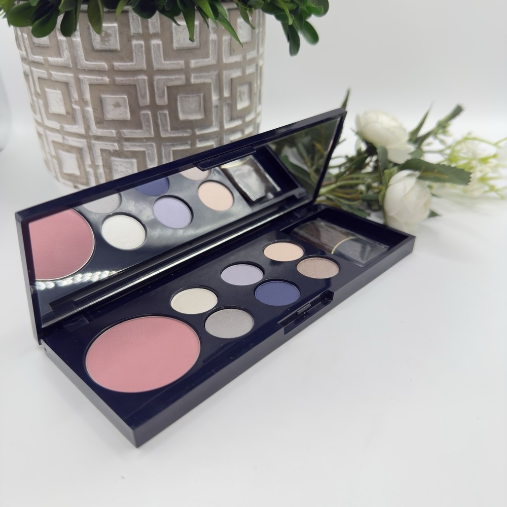 Estee Lauder Discontinued Makeup Palette Blue Smoke Fresh Plum Vintage Y2K *RARE